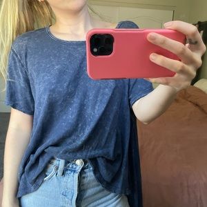 Free people high low tee